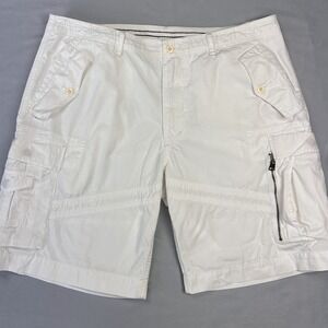 Polo Ralph Lauren Men‎ Cargo Shorts White 38 RL-067 Surplus Military Paratrooper